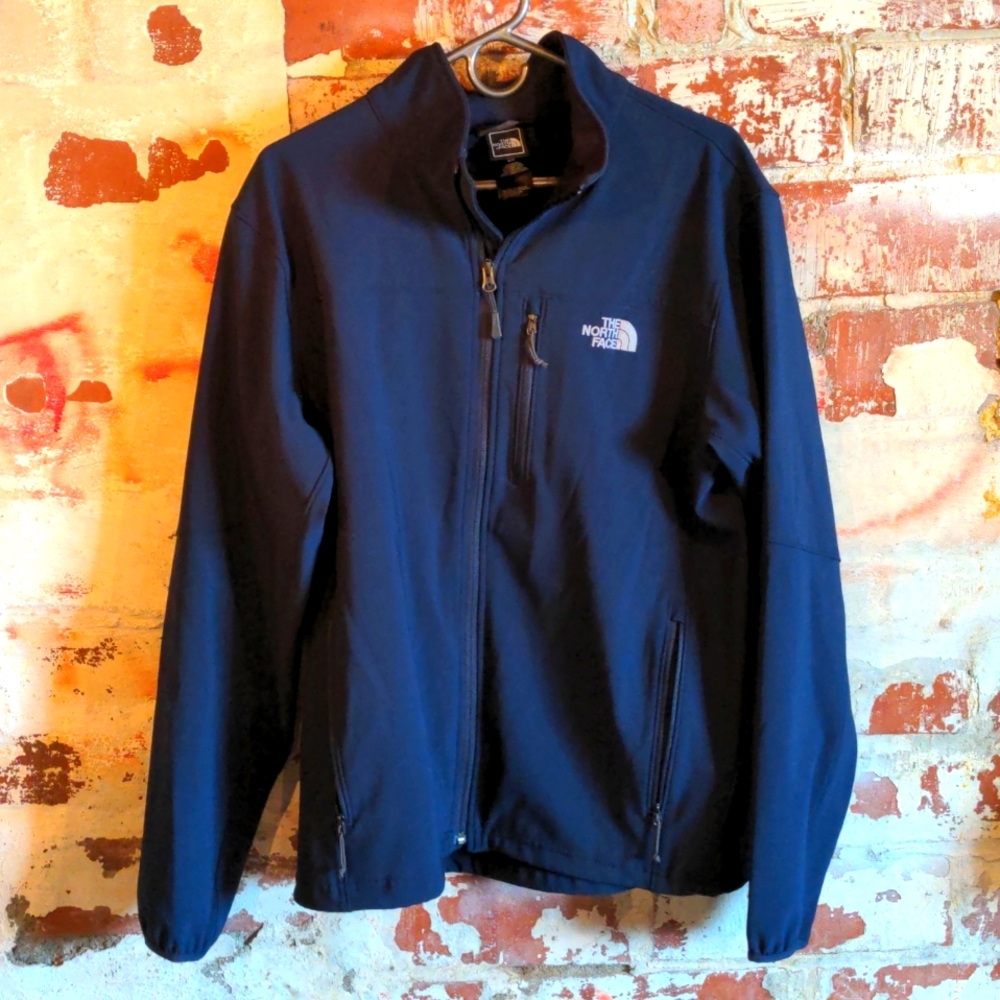 The North Face Men’s Apex Bionic Soft Shell Jacket Navy Large L